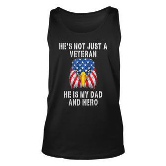 Veteran He Is My Dad November 11Th Veterans Day V2 Unisex Tank Top - Seseable