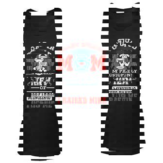 Veteran Quotes - Coast Guard Mom Men Women Tank Top Graphic Print Unisex - Thegiftio