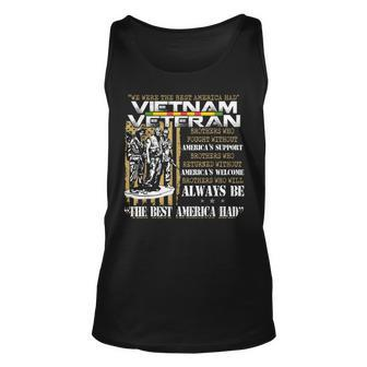 Vietnam Veteran Always Be The Best America Had Proud Daddy Unisex Tank Top - Seseable