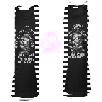 Viking Blood Runs Through My Veins Norse Odin Unisex Tank Top - Thegiftio