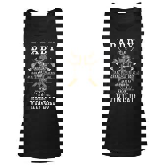 Viking Norse Mythology Husband Best Viking Dad On Back Tank Top | Mazezy