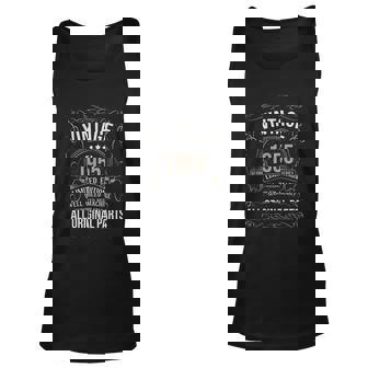 Vintage 1955 66Th Birthday All Original Parts Men Women Tank Top Graphic Print Unisex - Thegiftio UK