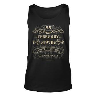 Vintage 1970 Outfit Unisex TankTop, 53. Geburtstag Retro Look für Frauen & Männer - Seseable