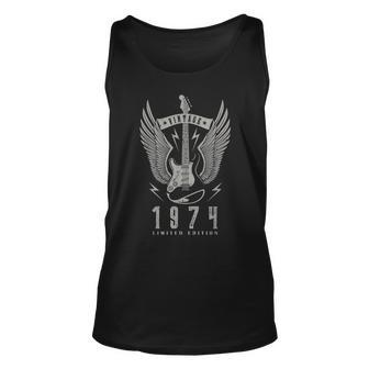 Vintage 1974 Limited Edition 48Th Birthday 48 Years Old Unisex Tank Top - Seseable