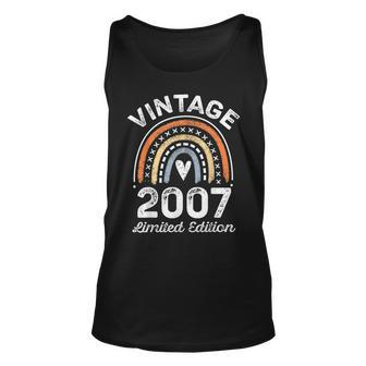 Vintage 2007 Limited Edition 16 Year Old 16Th Birthday Tank Top | Mazezy