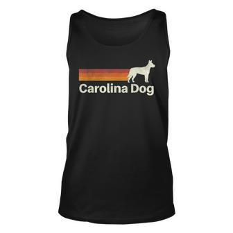 Vintage Carolina Dog Retro Mom Dad Dog Unisex Tank Top - Seseable