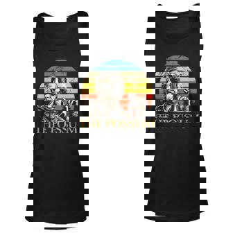 Vintage George Jones Funny Musician Retro The Possum Unisex Tank Top - Seseable