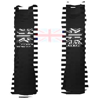 Vintage London British Uk Flag Union Jack Men Women Tank Top Graphic Print Unisex - Thegiftio UK