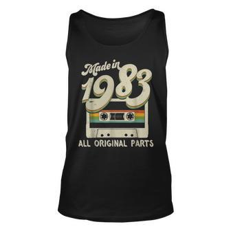 Vintage Made In 1983 Original Parts 40Th Birthday Tank Top | Mazezy