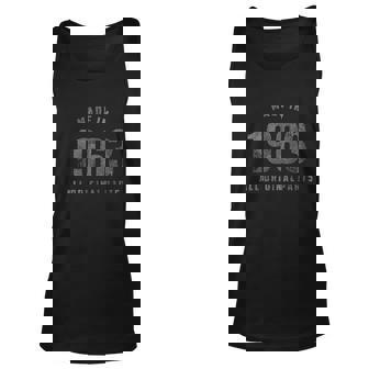 Vintage Made In 1963 All Original Parts V2 Men Women Tank Top Graphic Print Unisex - Thegiftio UK
