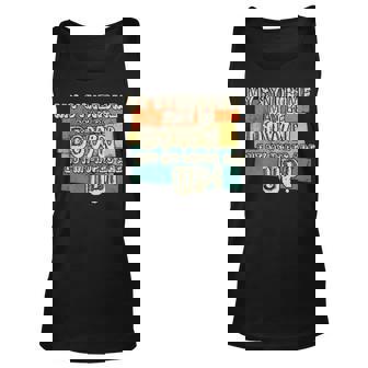 Vintage Retro My Syndrome May Be Down But My Hope Is Up Unisex Tank Top - Seseable