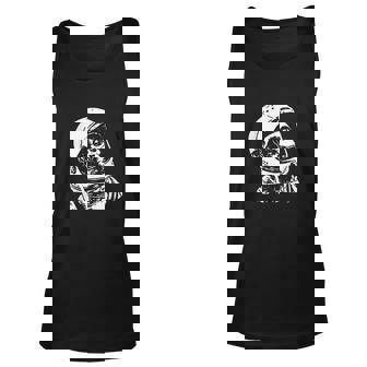 Vintage Space Travel Astronaut Monkey Men Women Tank Top Graphic Print Unisex - Thegiftio