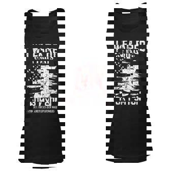 Wear Red On Fridays Remember Everyone Deployed Shirts Gifts Unisex Tank Top | Mazezy