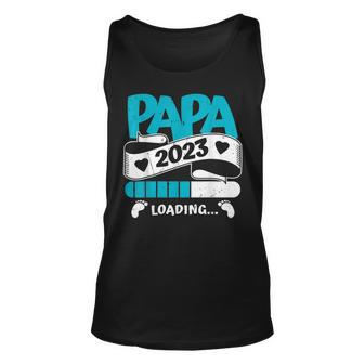 Werdender Papa 2023 Unisex TankTop, Ankündigung Vaterschaft Tee - Seseable