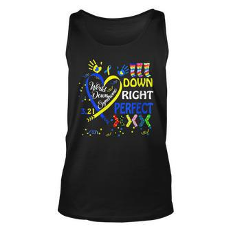 Womens World Down Syndrome Day Awareness Socks 21 March Unisex Tank Top | Mazezy