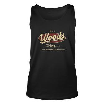 Woods Woods T For Men Women Unisex Tank Top - Seseable