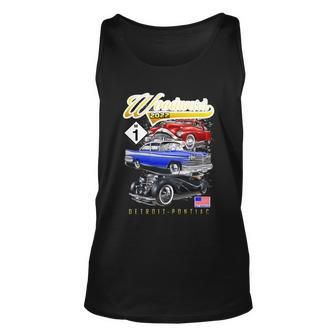 Woodward 2022 Classic Cruise Trio Of Cars V3 Unisex Tank Top - Monsterry
