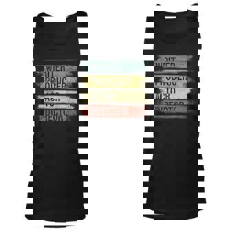 Writer Producer Actor Director Filmmaker Gifts Movie Theater Unisex Tank Top - Seseable