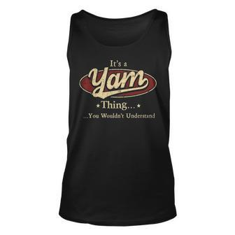 Yam Personalized Name Gifts Name Print S With Name Yam Unisex Tank Top - Seseable