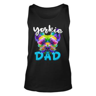 Yorkie Dad Yorkie Owner Fathers Day Tank Top | Mazezy