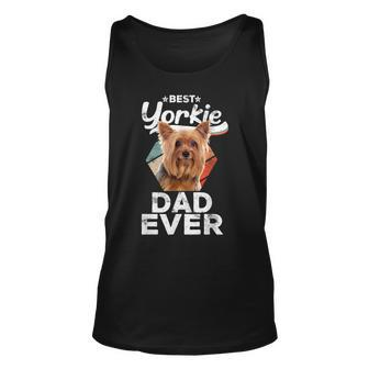 Yorkie Lover Gift Best Yorkie Dad Ever Gift For Mens Unisex Tank Top | Mazezy