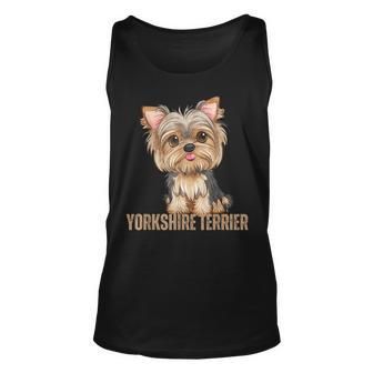Yorkshire Terrier Dog Lover Gifts Yorkie Unisex Tank Top | Mazezy