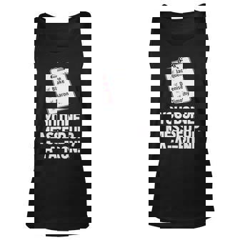 You Done Messed Up Aaron V2 Unisex Tank Top | Mazezy