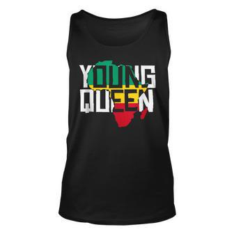 Young Queen African Young Queen Unisex Tank Top - Thegiftio UK