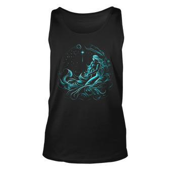 Zodiac Sign Aquarius January 20 And About February Unisex Tank Top | Mazezy