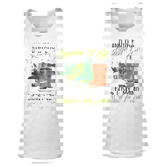 And Into The Garden I Go To Lose My Mind & Find My Soul Unisex Tank Top - Thegiftio