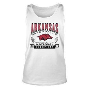 Arkansas National Champions 2023 Men’S Indoor Track &Amp Field Tank Top | Mazezy