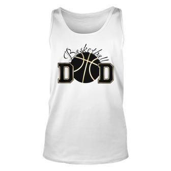 Basketball Dad Vintage Happy Father Day S Unisex Tank Top | Mazezy CA