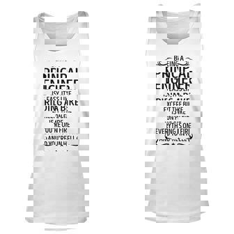 Being A Principal Engineer Like Riding A Bike Unisex Tank Top - Seseable