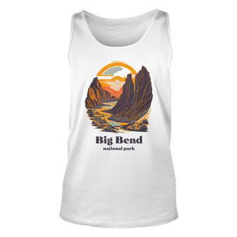 Big Bend National Park Texas Cool Vintage Style Unisex Tank Top | Mazezy