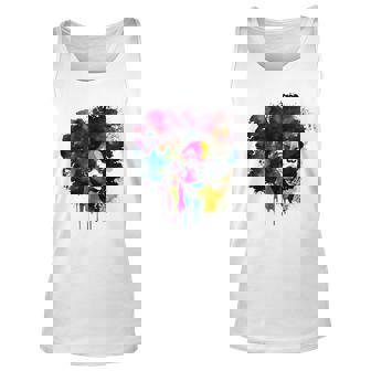 Black Afro Woman Black Girl Melanin Junenth Celebrate Unisex Tank Top | Mazezy