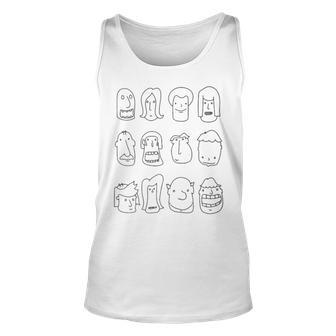 Boardgame Guess Who Unisex Tank Top | Mazezy