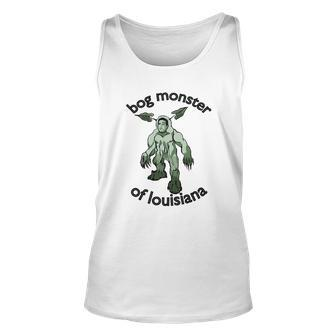 Bog Monster Of Louisiana Shirt Men Women Tank Top Graphic Print Unisex - Thegiftio UK