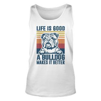 Bulldog Gifts For Women Men Dog Dad Dog Mom English Bulldog Unisex Tank Top - Thegiftio UK