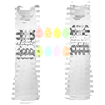But Did You Dye Easter Eggs Hunt Funny Easter Unisex Tank Top | Mazezy