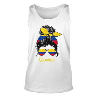 Colombiana Colombian Girl Mujer Colombia Unisex Tank Top | Mazezy