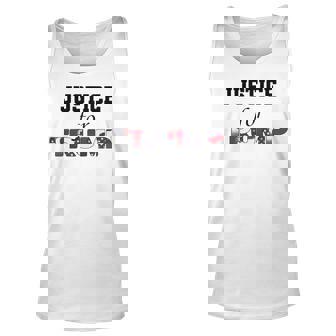 Comfort Colors Justice For Trump Unisex Tank Top | Mazezy