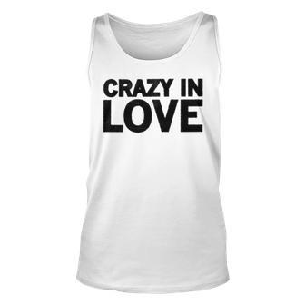 Crazy In Love Arkham State Hospital Harleen Frances Quinzel Unisex Tank Top | Mazezy