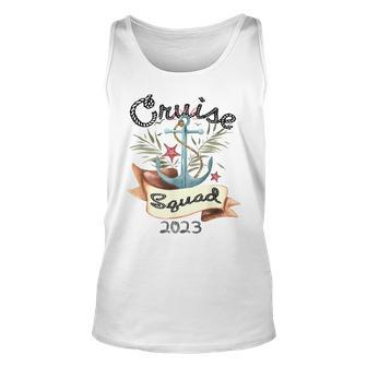 Cruise Squad 2023 Family Cruise Trip Vacation Holiday Unisex Tank Top | Mazezy UK