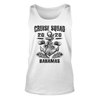 Cruise Squad Bahamas 2020 Family Cruise Trip Vacation Unisex Tank Top | Mazezy
