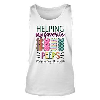 Cute Easter Respiratory Therapist Rt Bunny Ears Easter Eggs Tank Top | Mazezy