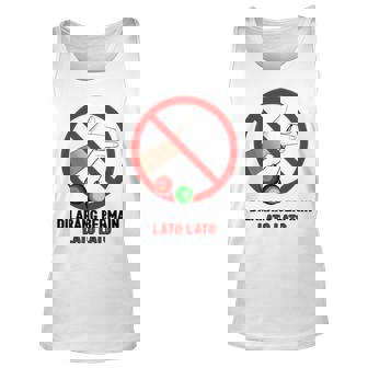 Dilarang Bermain Lato Lato Unisex Tank Top | Mazezy