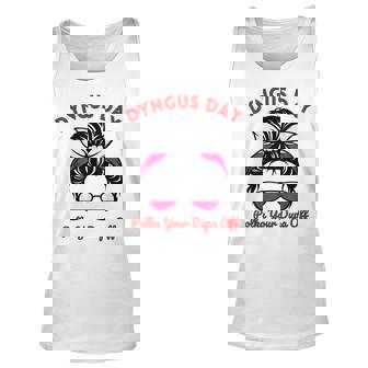 Dyngus Day Polish Pride Polka Your Dupa Off Messy Bun Tank Top | Mazezy