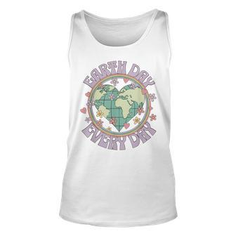 Earth Day Every Day Climate Change Environmental Awareness Unisex Tank Top | Mazezy AU