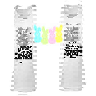 Easter Bunny Outfit Egg Hunting Squad Unisex Tank Top - Thegiftio UK