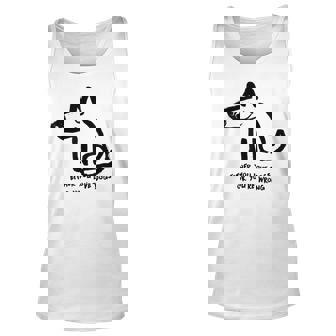 Either You Love Dog Or Youre Wrong Funny Dogs Lover Unisex Tank Top - Thegiftio UK